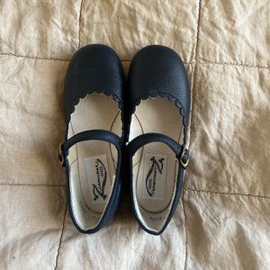 Scalloped Mary Jane Zimmerman Shoes